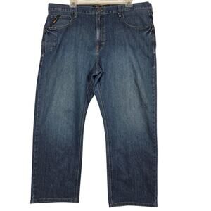 Ariat Rebar M4 Jeans Mens 44x30 Relaxed DuraStretch Boot Cut Carbine Workwear